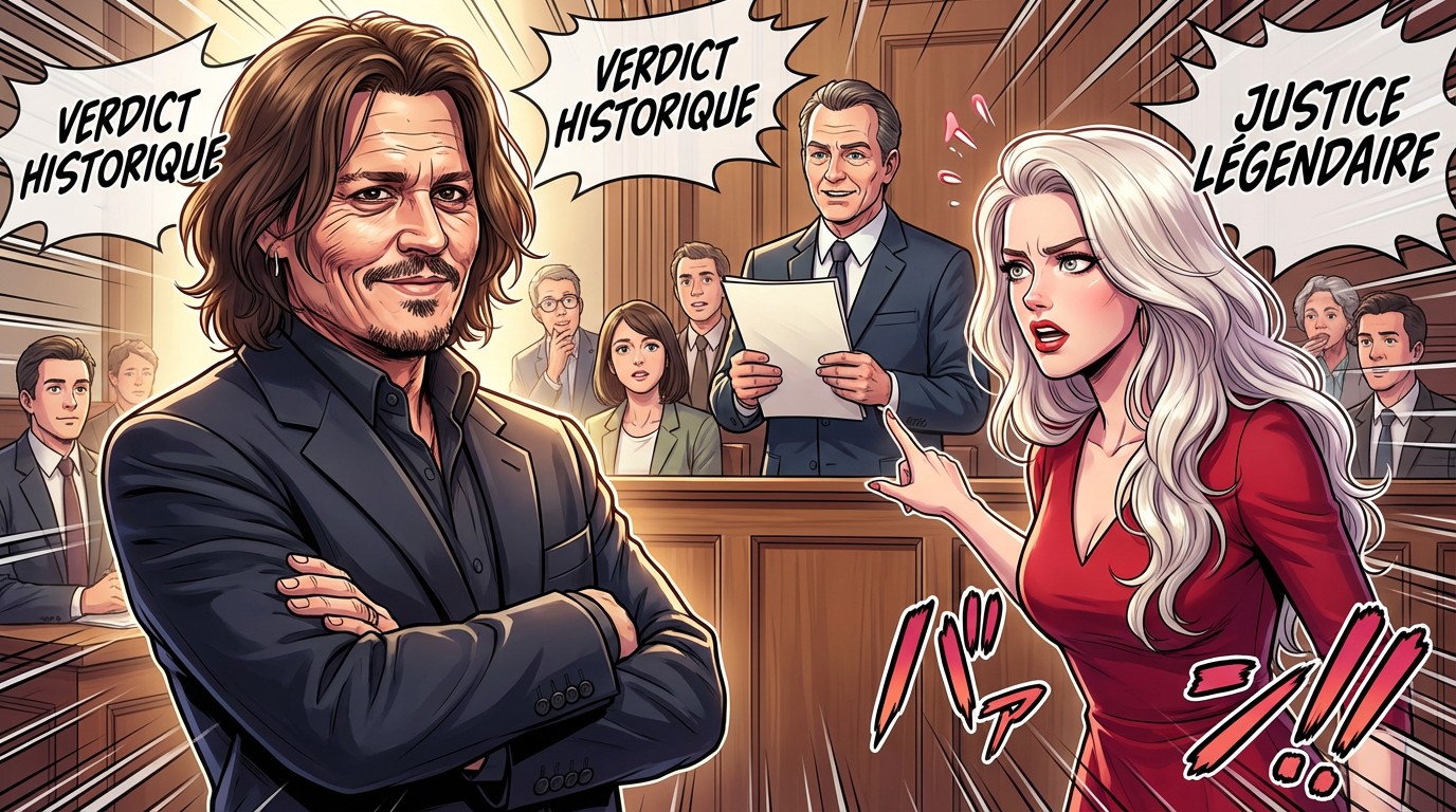Johnny Depp gagne son procès contre Amber Heard : dommages et intérêts records