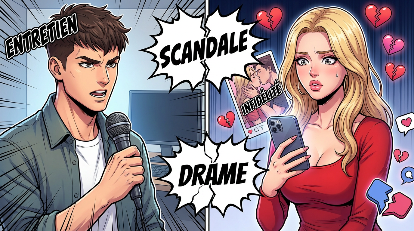 Couple de stars de télé-réalité surpris en pleine infidélité