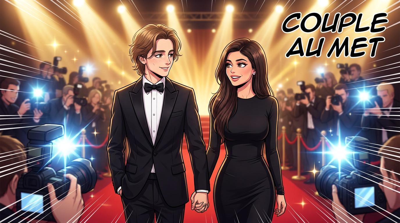 Timothée Chalamet et Kylie Jenner, couple en vue au Met Gala