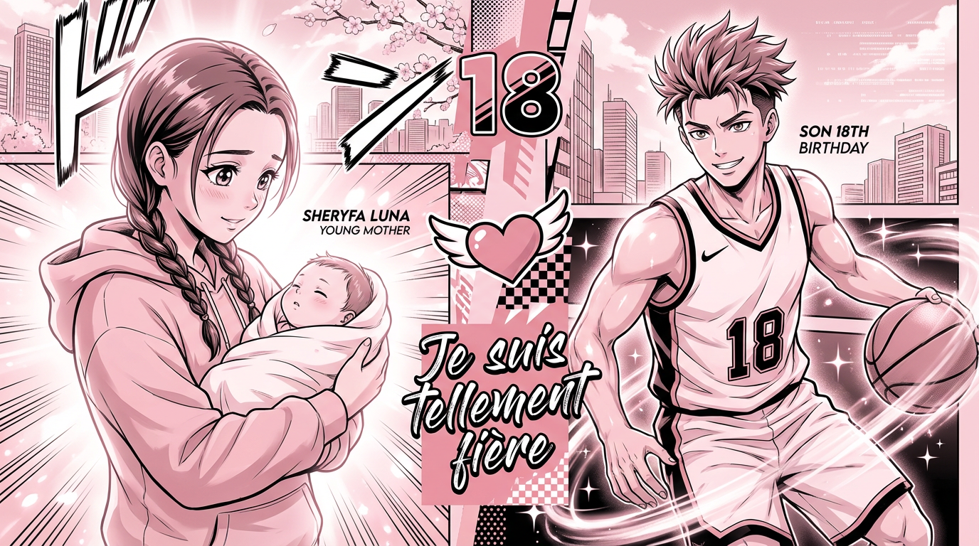 Sheryfa Luna : "Je suis tellement fière" : Sheryfa Luna dévoile une photo de son fils pour ses 18 ans