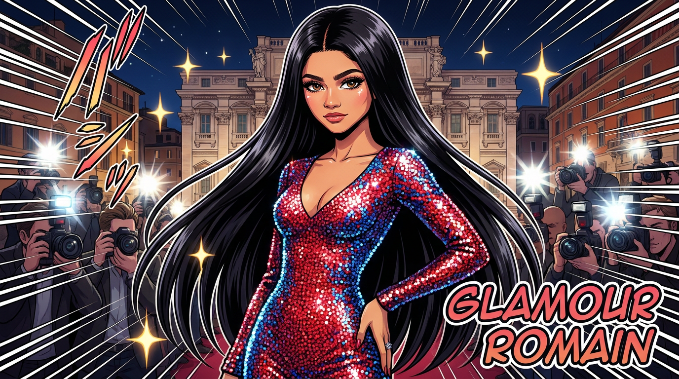 Zendaya mise sur un look archival Versace étincelant