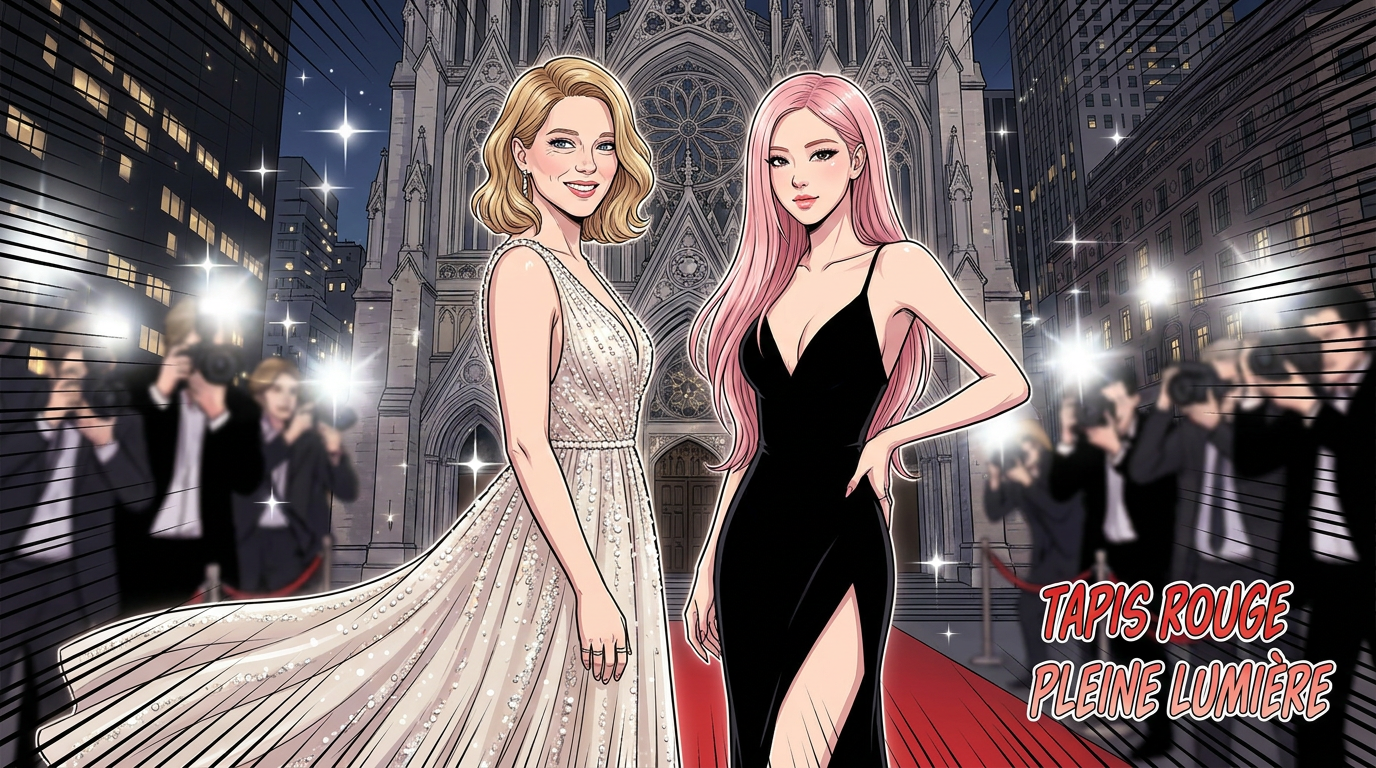 Les stars françaises à la Met Gala : Léa Seydoux et Rosé en pleine lumière