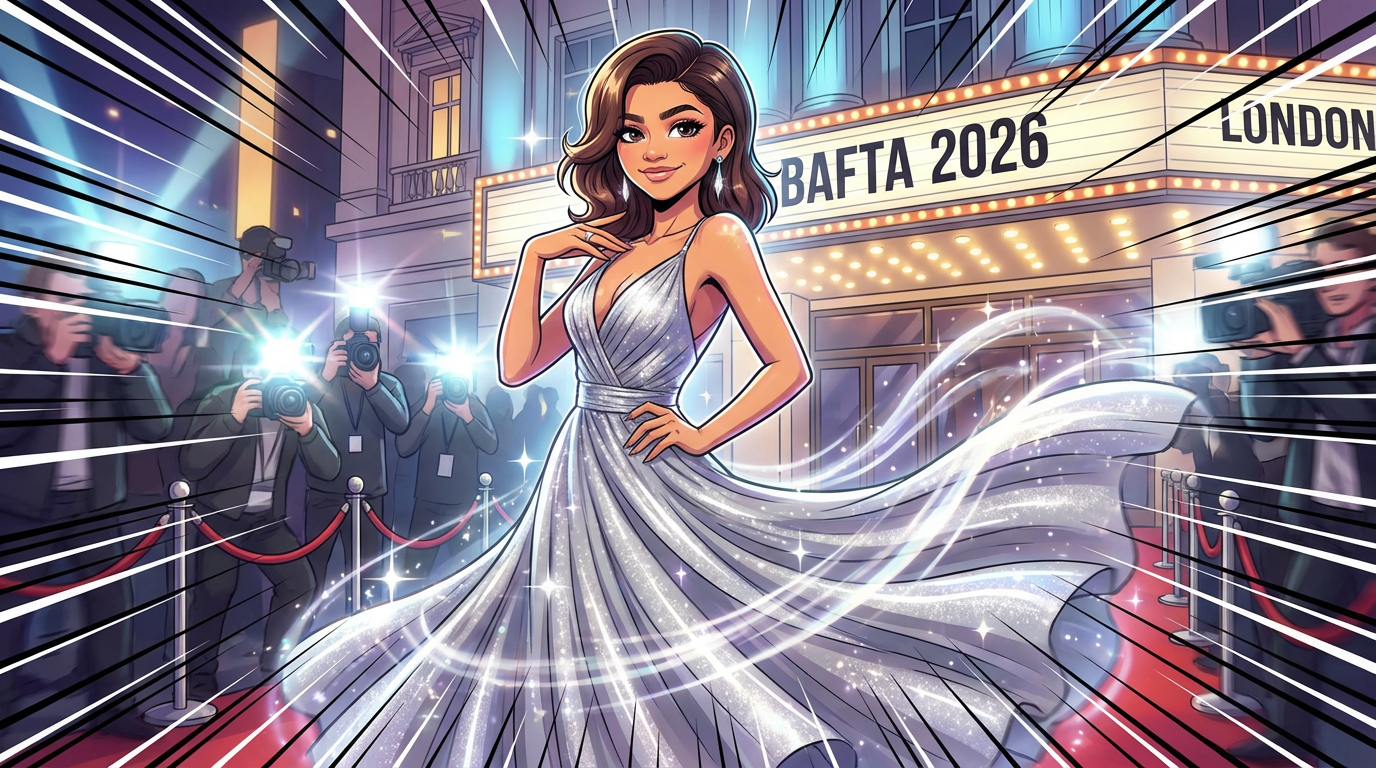 Zendaya brille au gala des BAFTA 2026