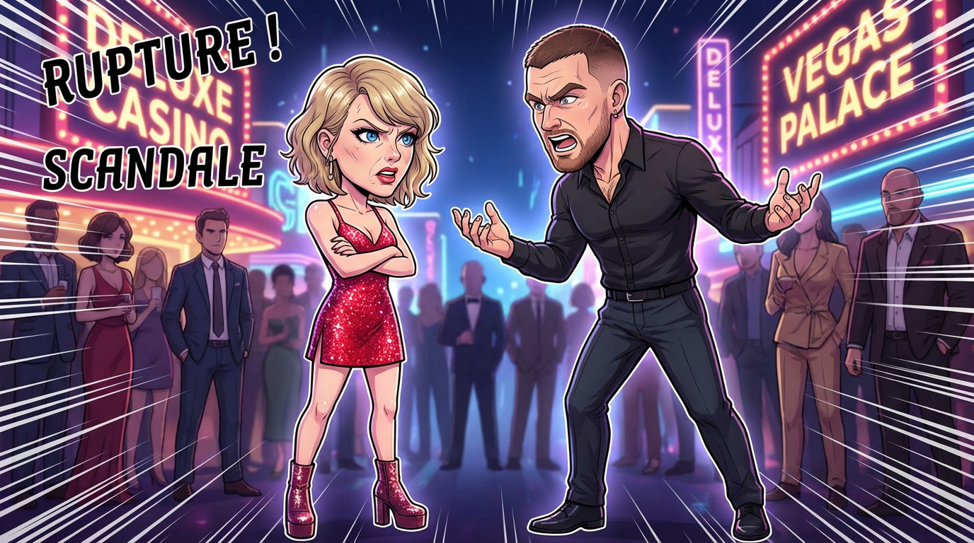 Taylor Swift et Travis Kelce : rupture imminente après une dispute explosive à Las Vegas