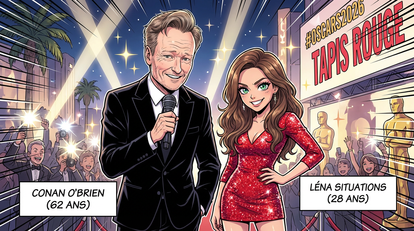 Disney+ mars 2026 : Les Oscars en direct avec Conan O’Brien et peut-être Léna Situations