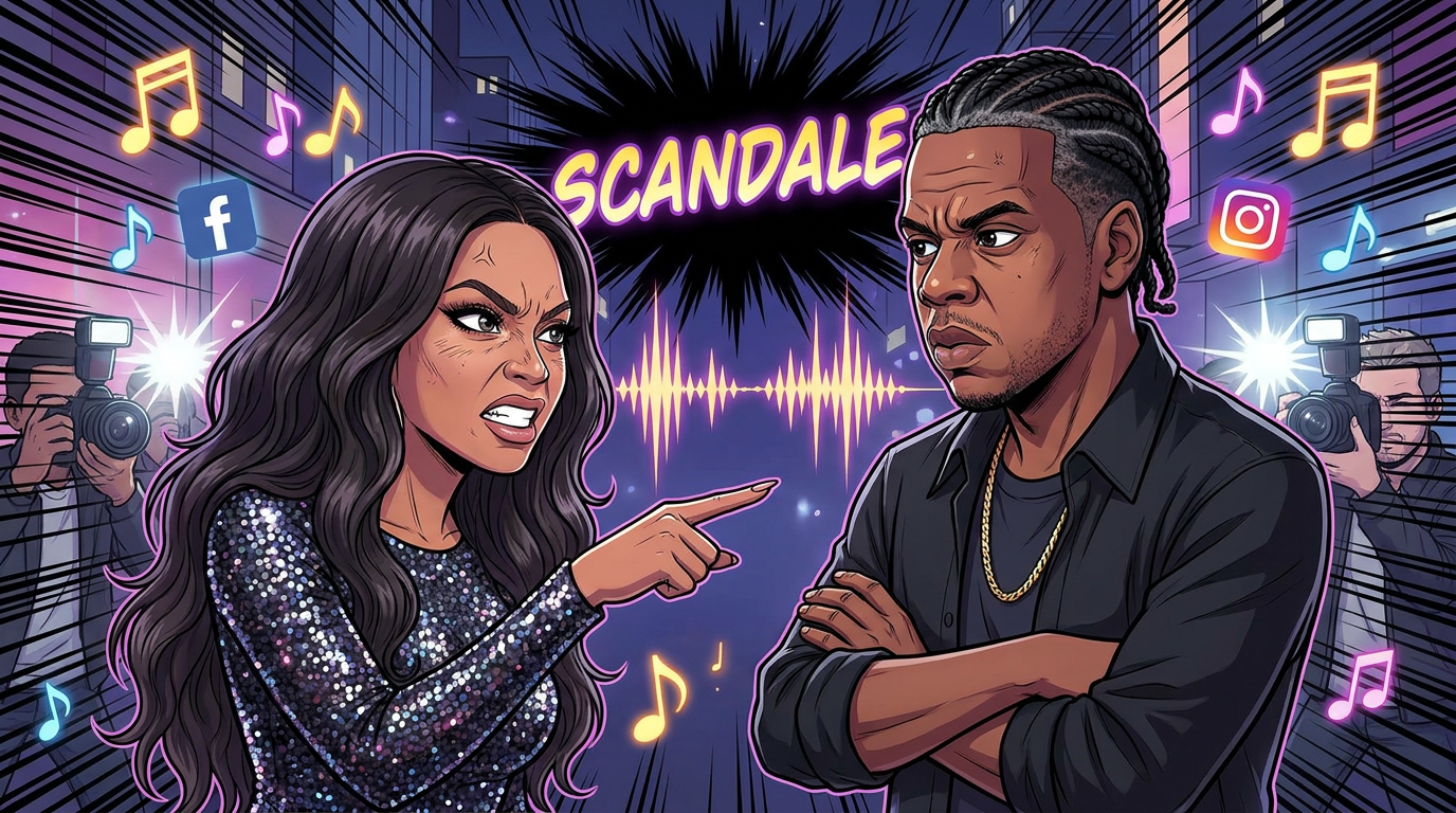 Beyoncé et Jay-Z en feud publique après leak d'un album secret