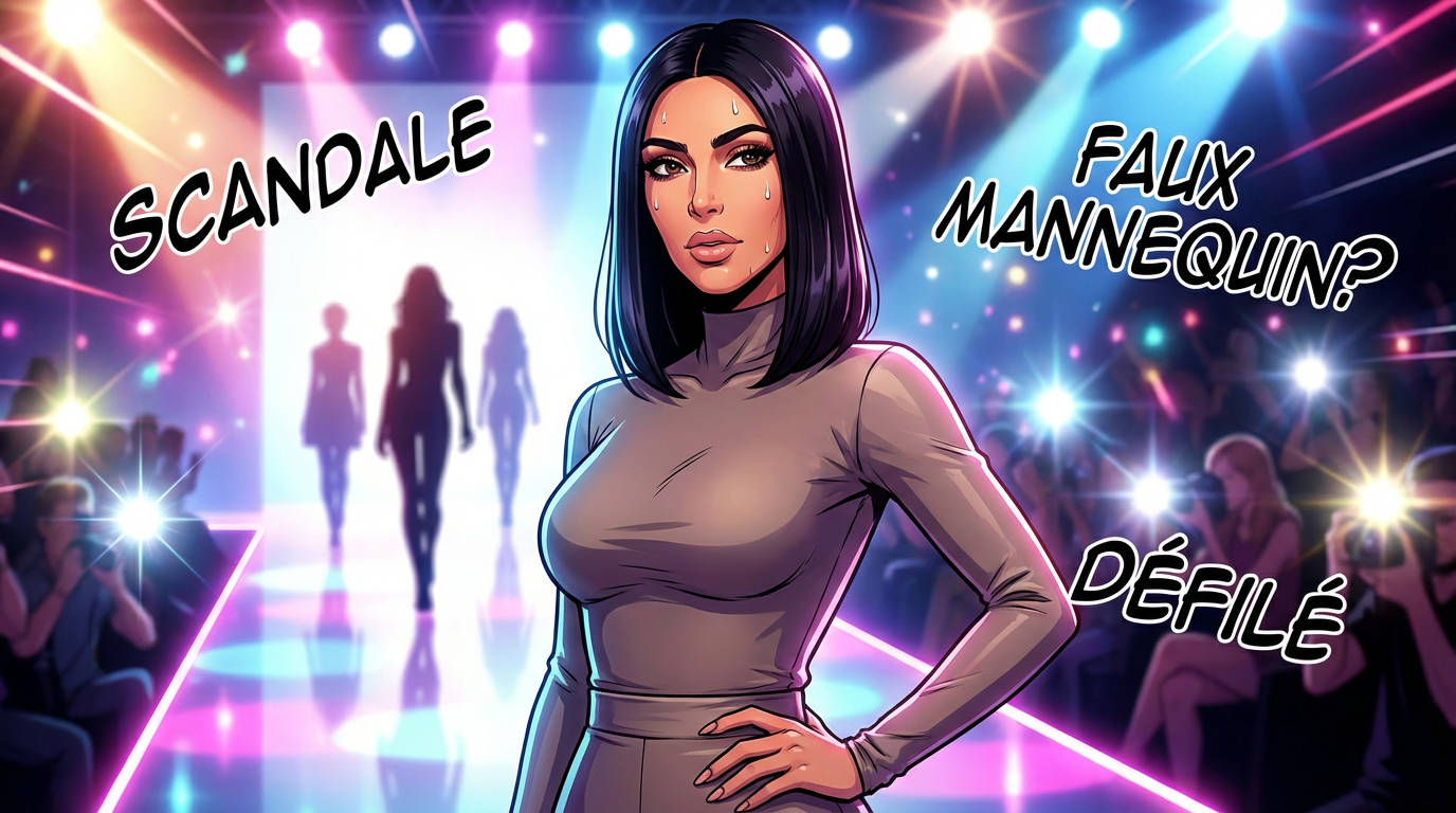 Kim Kardashian accusée d'avoir triché à l'épreuve du mannequin par ses fans