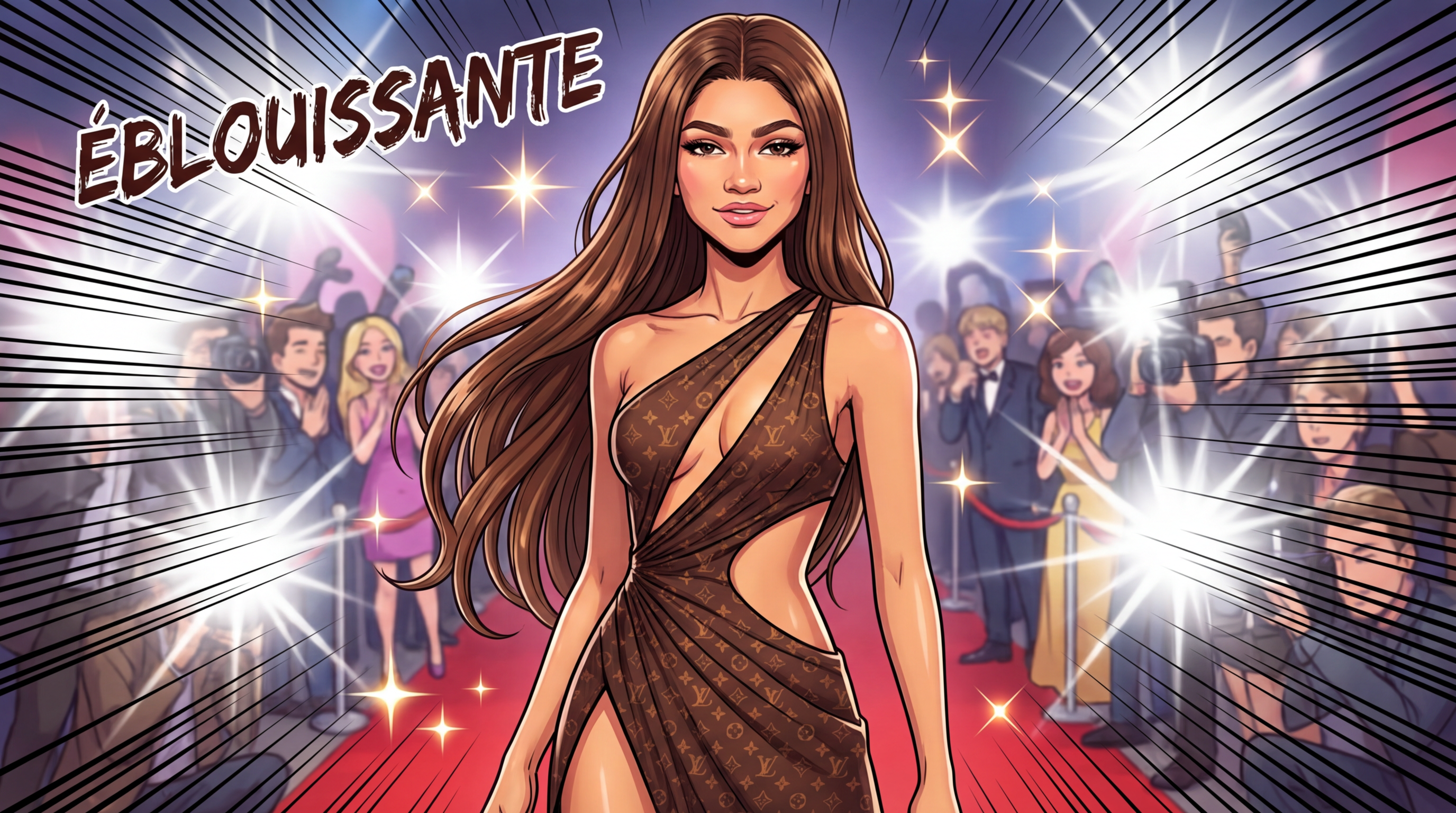 Zendaya brille aux Oscars avec une robe controversée : réactions enflammées