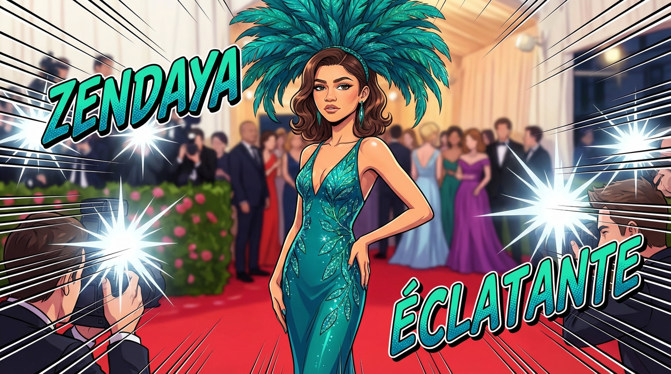 Zendaya brille en robe osée au Met Gala : les critiques divisés