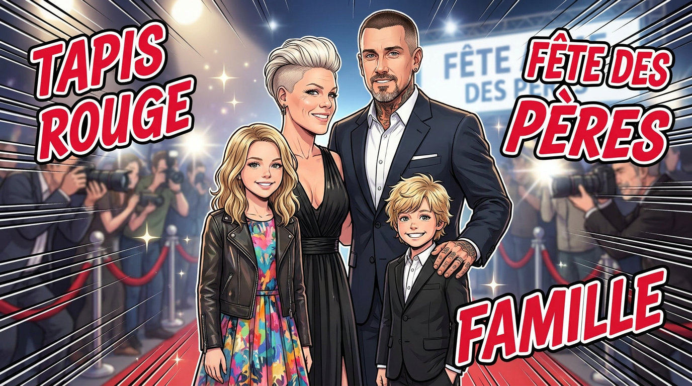 Pink dit que c’est « un tel cadeau » de voir Carey Hart être père à l’occasion de la fête des pères