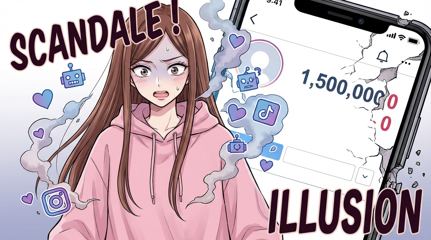 Influenceuse suisse impliquée dans scandale de faux followers