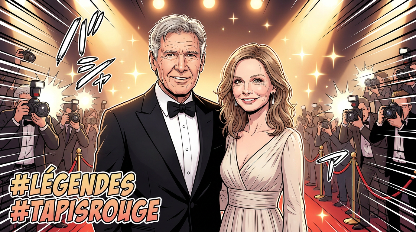 Photos de Harrison Ford et Calista Flockhart sur le tapis rouge au fil des années