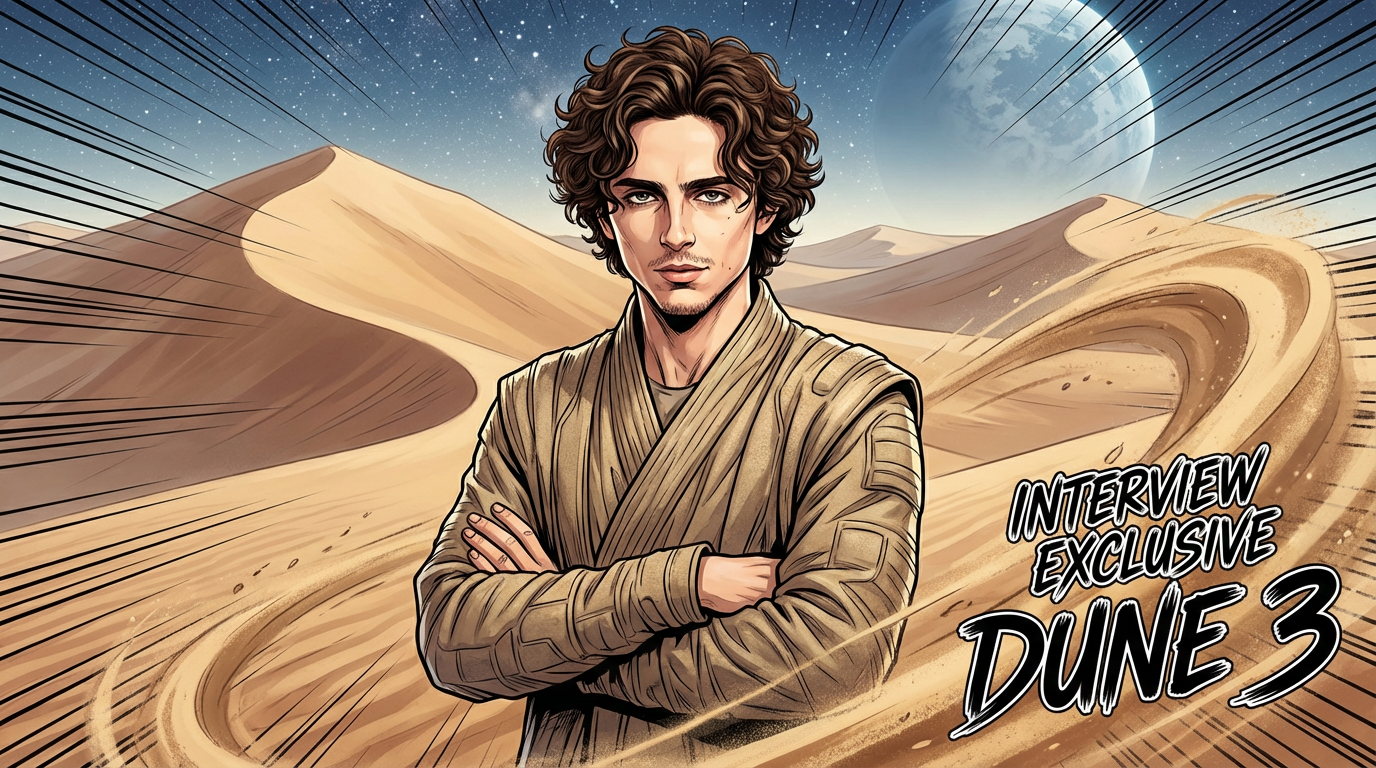 Vogue France : Timothée Chalamet en couverture, interview exclusive sur Dune 3