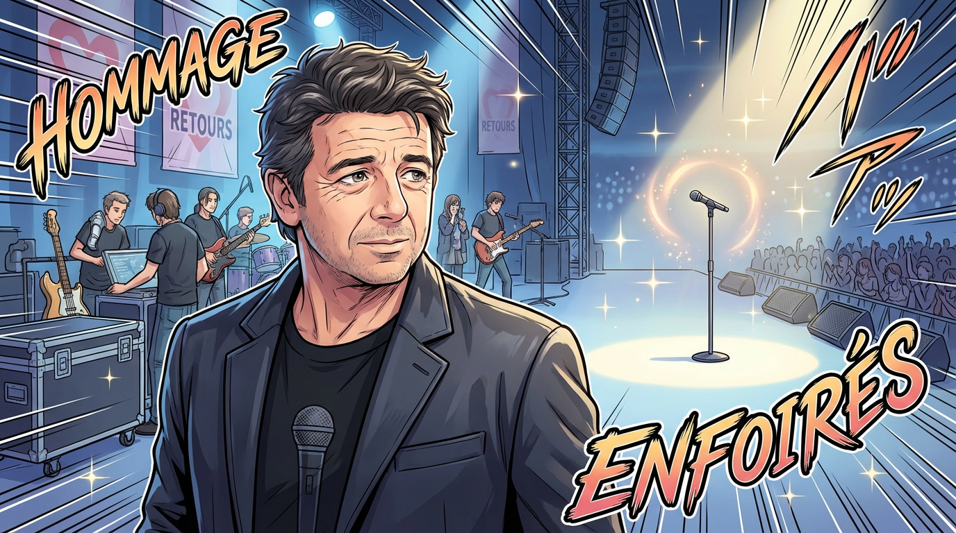 Patrick Bruel : 'Jean-Jacques Goldman nous manque à tous' avant la diffusion des Enfoirés