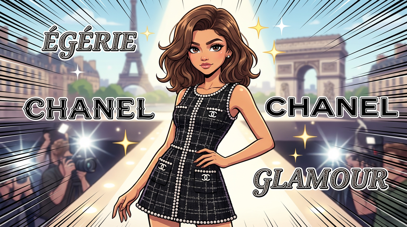 Zendaya choisie comme nouvelle égérie Chanel : contrat record à 25 millions