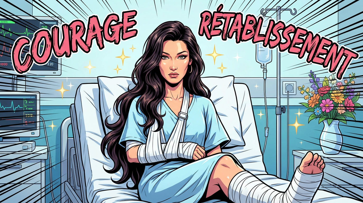 Bella Hadid hospitalisée après un accident sur un tournage