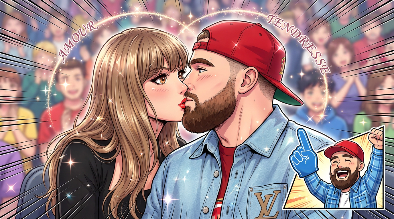 Travis Kelce attire tous les regards lors d’un concert à Los Angeles avant les rumeurs de mariage avec Taylor Swift