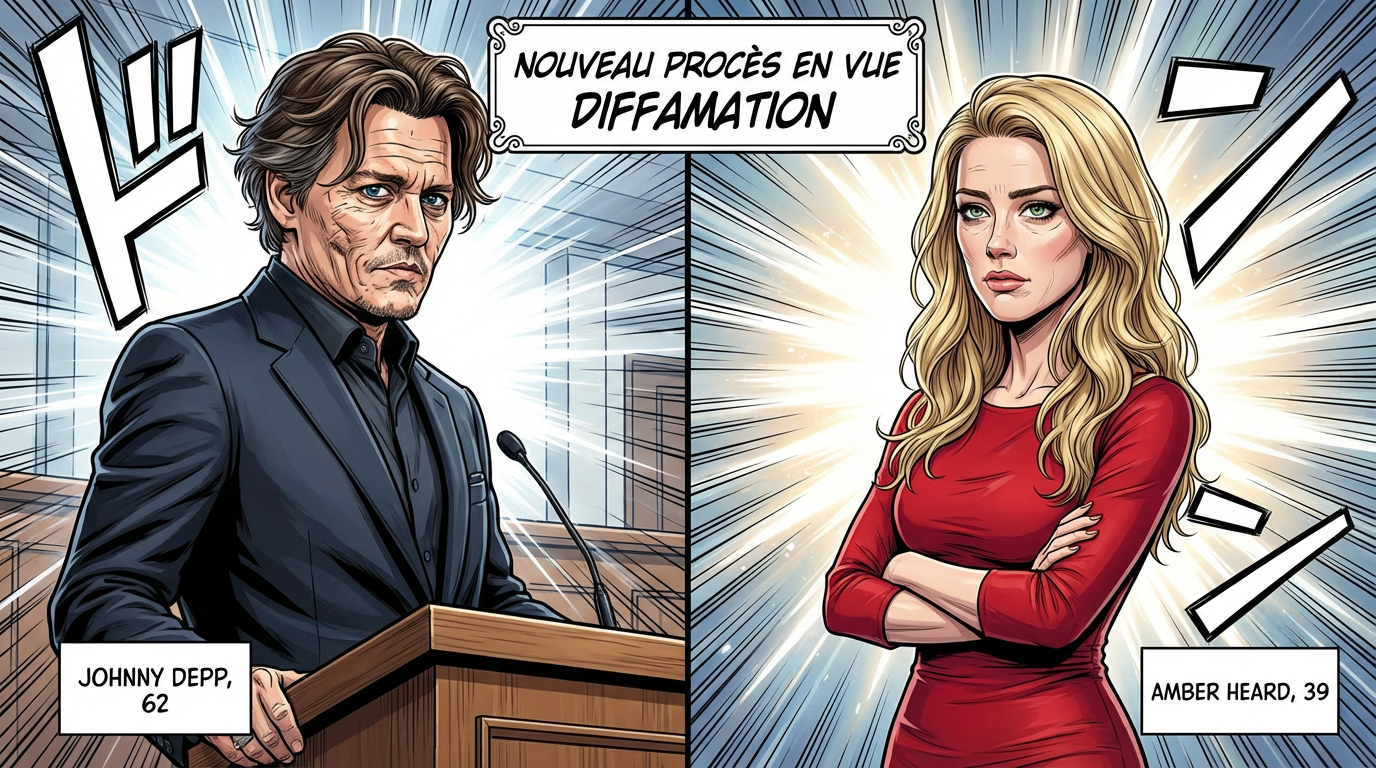 Voici - Johnny Depp et Amber Heard : nouveau procès en vue pour diffamation