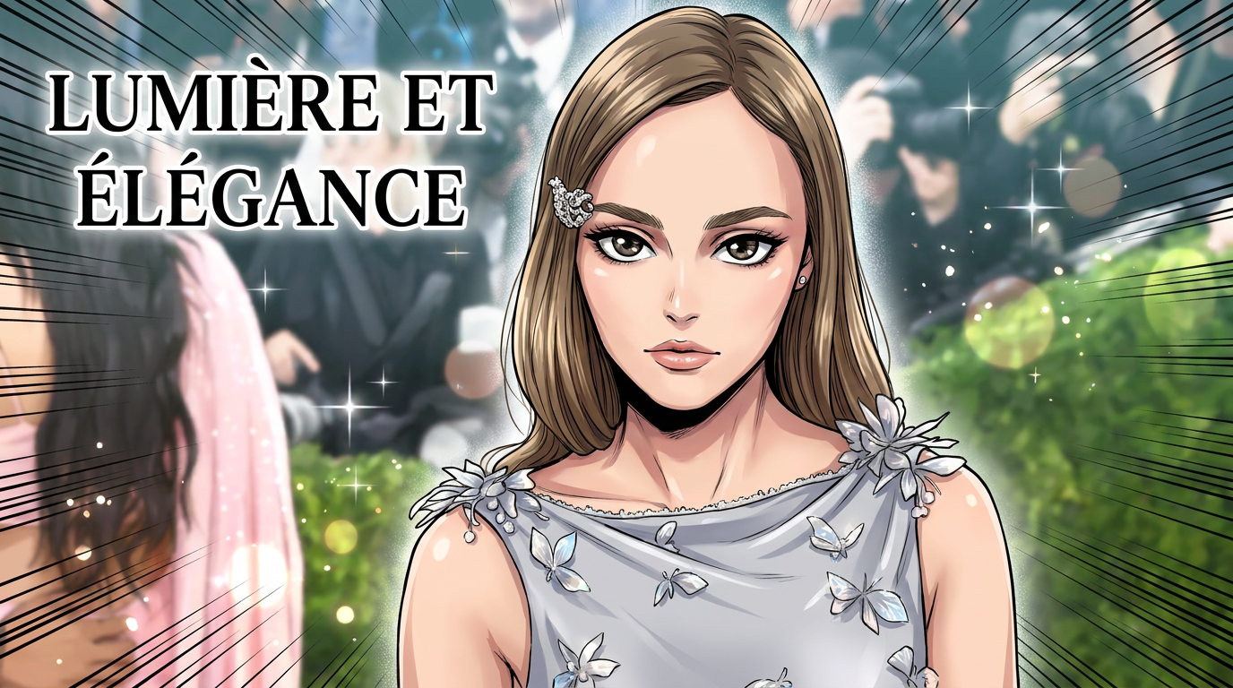 Lily-Rose Depp amoureuse de sa chérie 070 Shake depuis 3 ans : le couple s'échange un tendre baiser pour une grande occasion