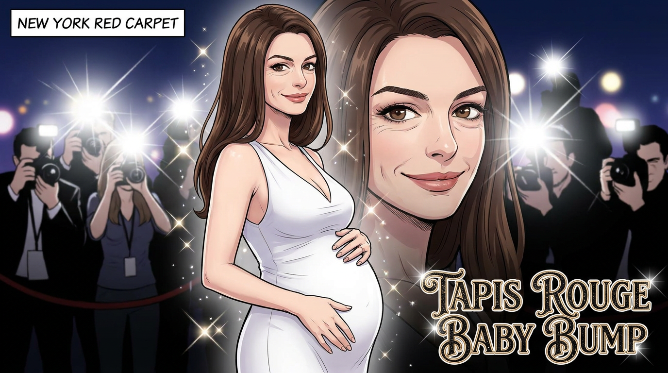 Anne Hathaway a discrètement effectué la tournée de *Le Diable s'habille en Prada 2* alors qu'elle était enceinte