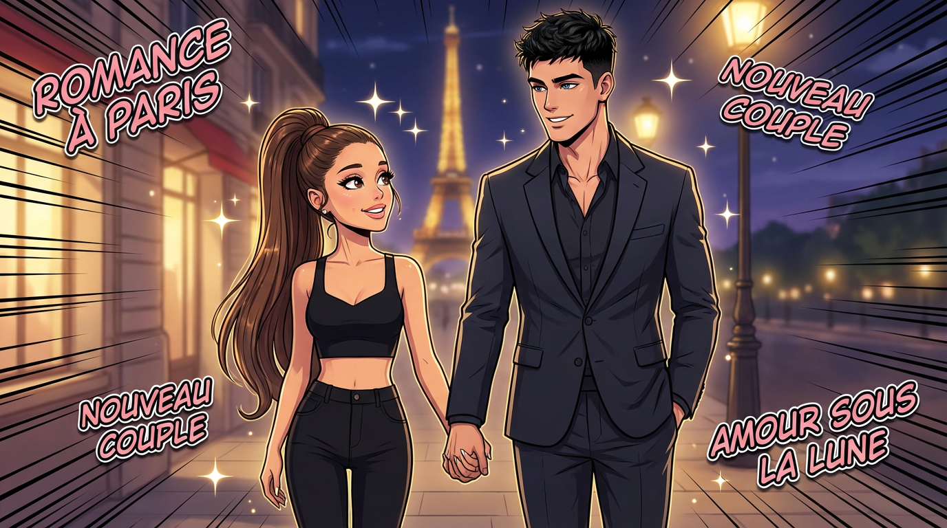 Ariana Grande et son nouveau petit ami repérés à Paris