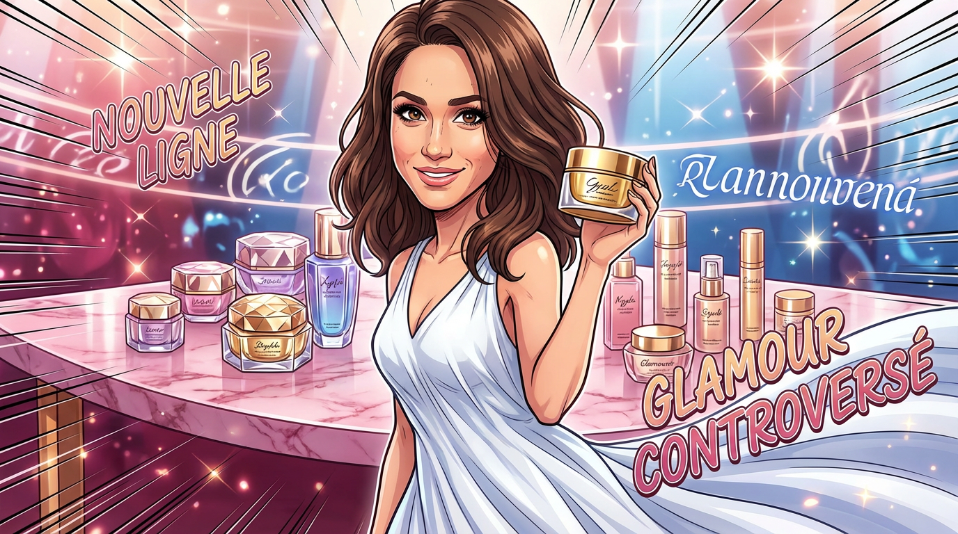 Meghan Markle lance une nouvelle ligne de produits beauté controversée
