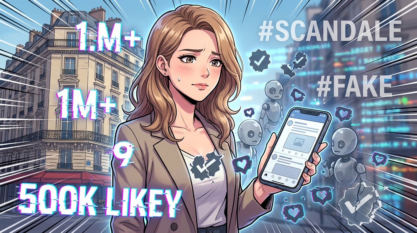 Influencer française accusée de tricherie sur Instagram