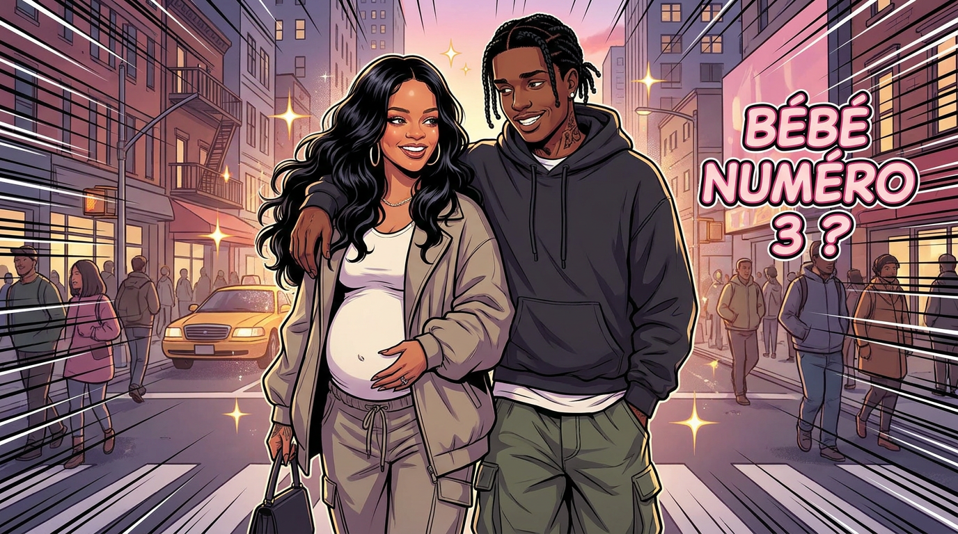 Rihanna et A$AP Rocky : bébé number 3 en route ?