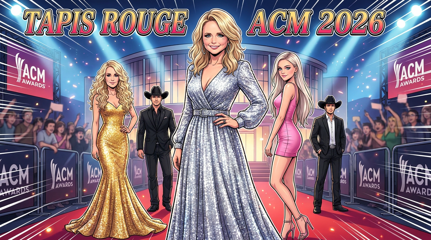 ACM Awards 2026 : découvrez tous les looks des célébrités sur le tapis rouge