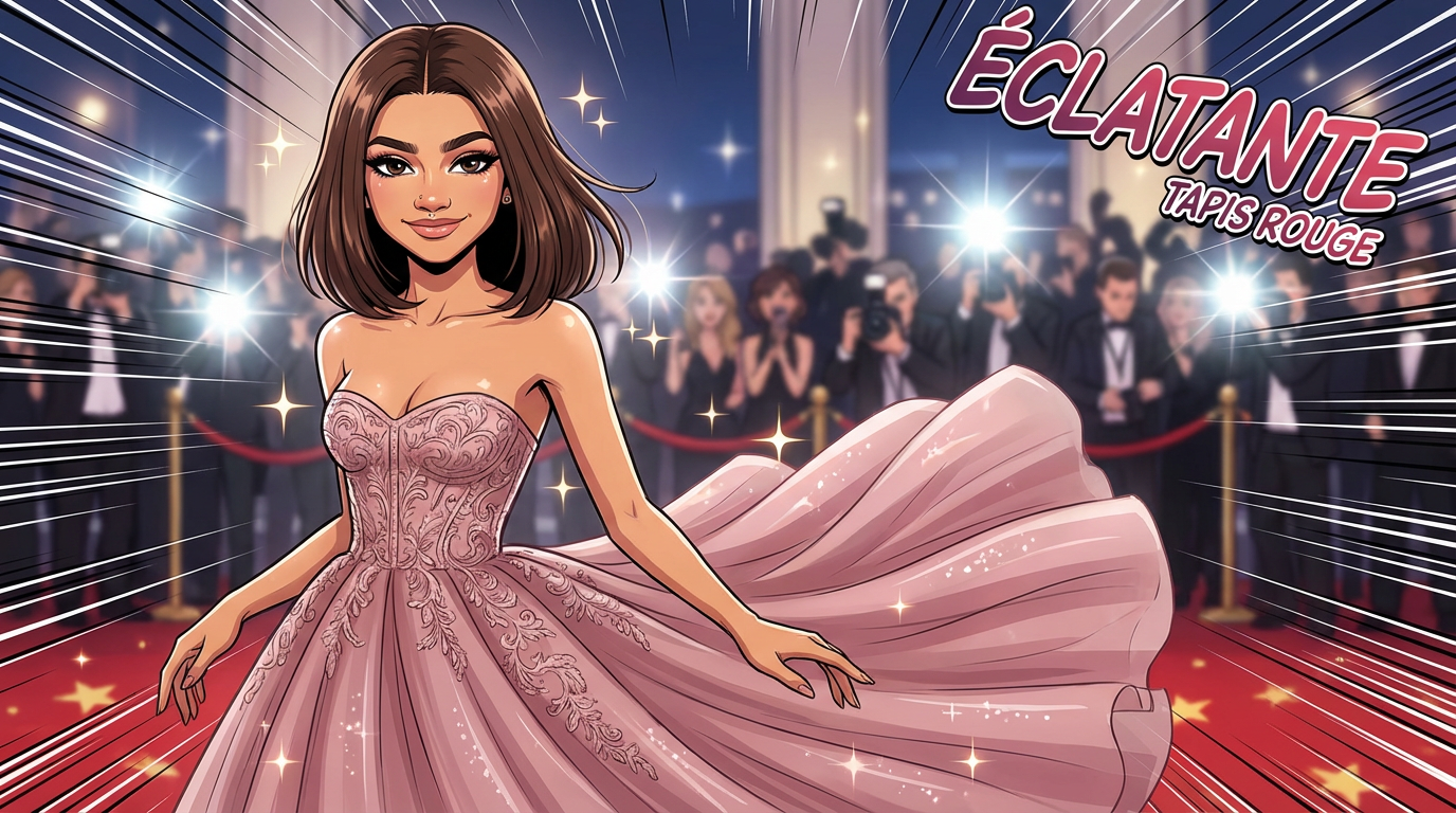 Zendaya brille sur le tapis rouge des BAFTA avec une robe spectaculaire