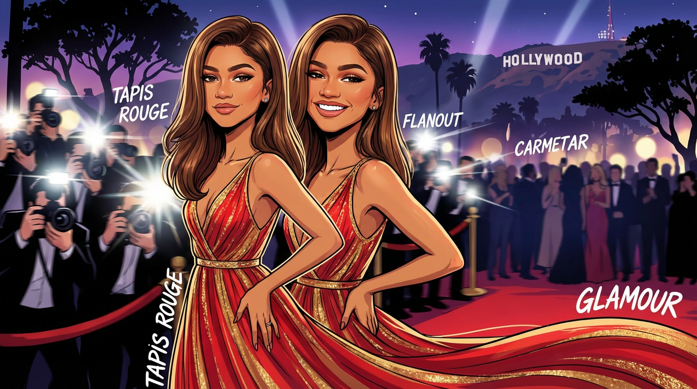 Zendaya brille au gala de charité de Los Angeles