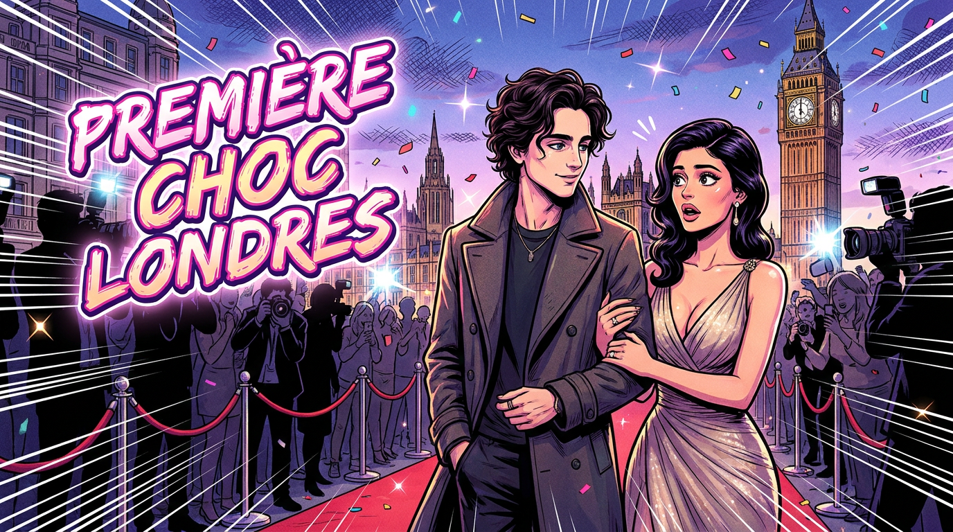 Première à Londres : Timothée Chalamet et Kylie Jenner en couple choc