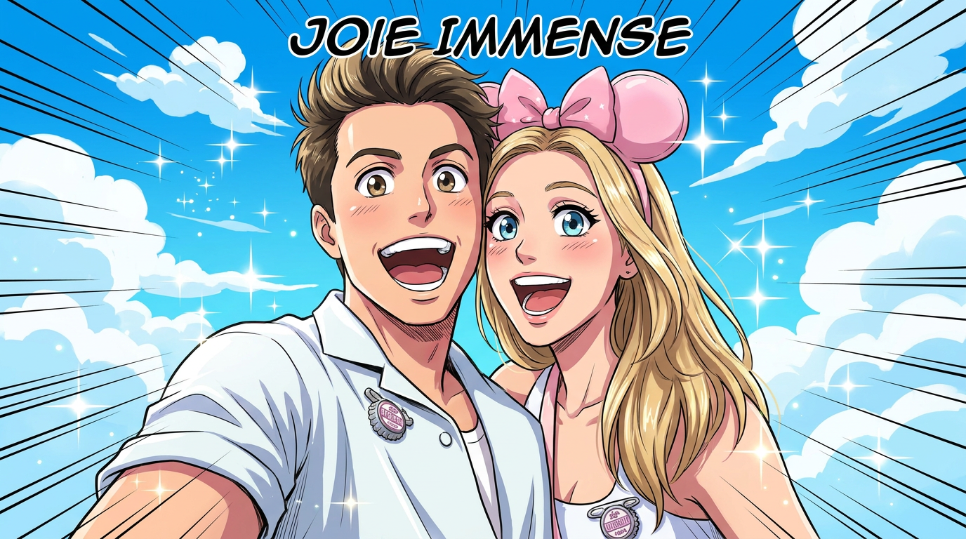 Jackson Olson de DWTS et Maggie Sajak se retrouvent pour une sortie à Disney
