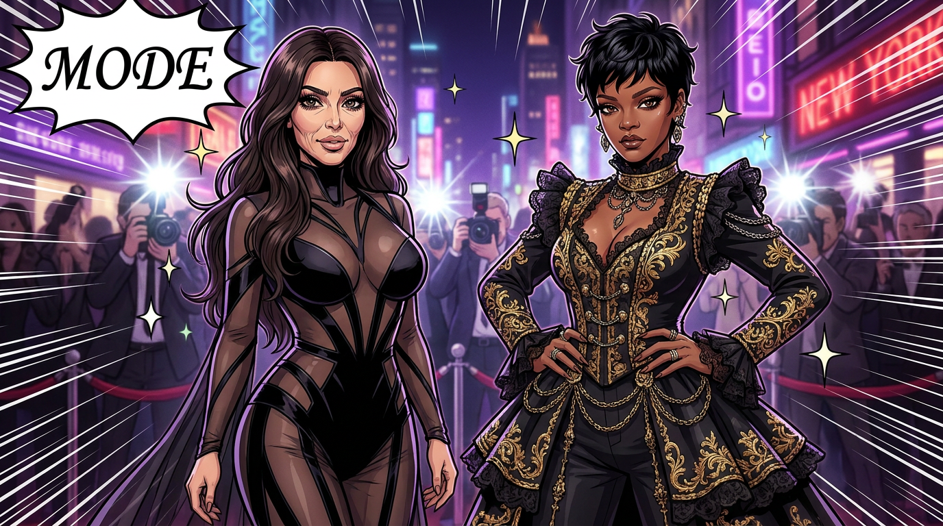 Met Gala : Les looks les plus fous de Kim Kardashian et Rihanna
