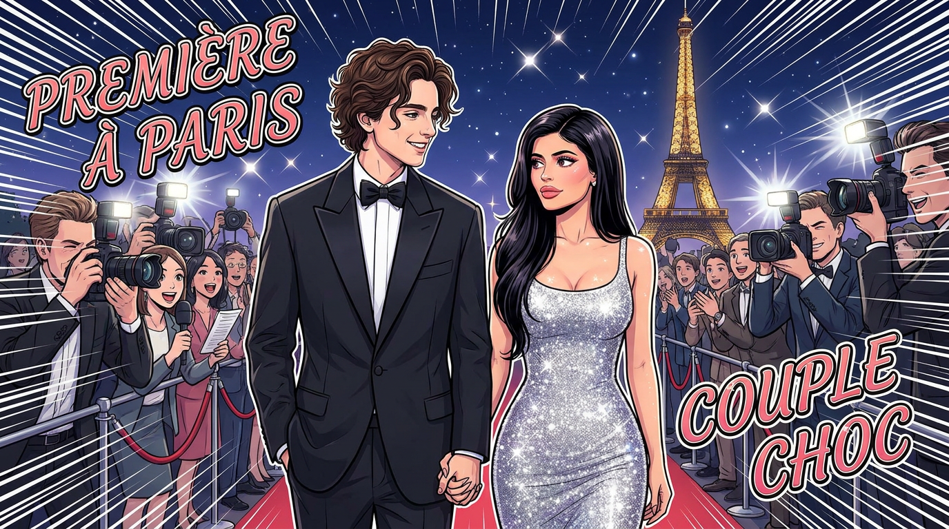 Première parisienne : Timothée Chalamet et Kylie Jenner en couple choc sur le red carpet