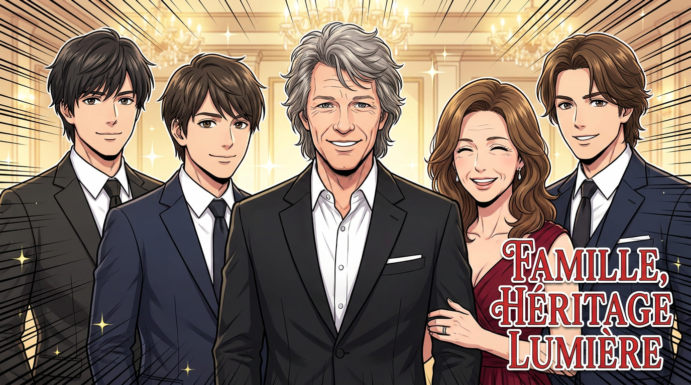Les plus jolies photos de famille de Jon Bon Jovi
