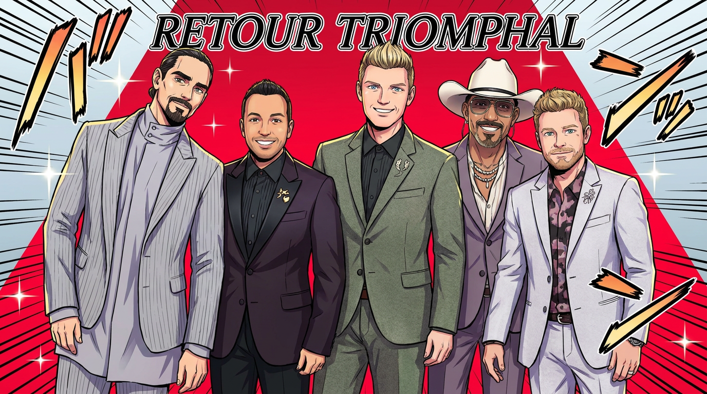 Les Backstreet Boys expliquent pourquoi leurs enfants sont essentiels à leur longévité