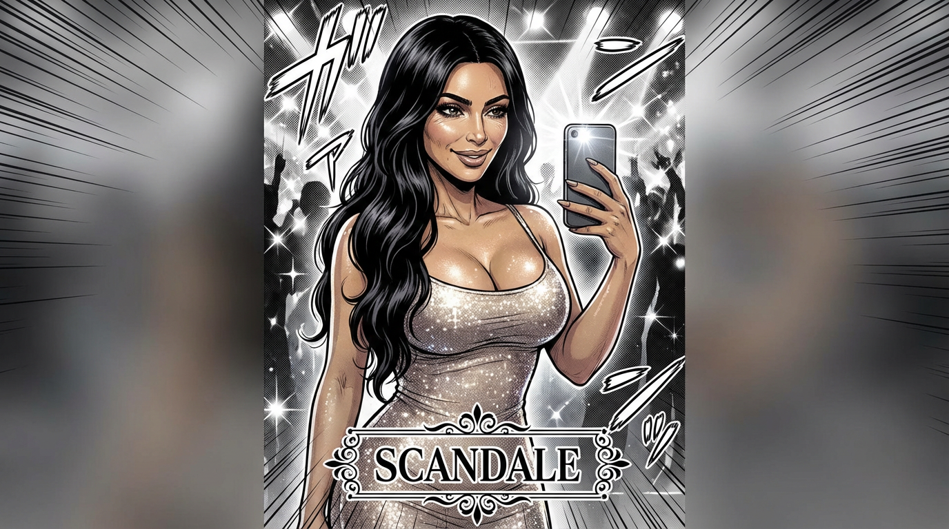 Kim Kardashian accusée d'avoir truqué ses photos Instagram : scandale en vue