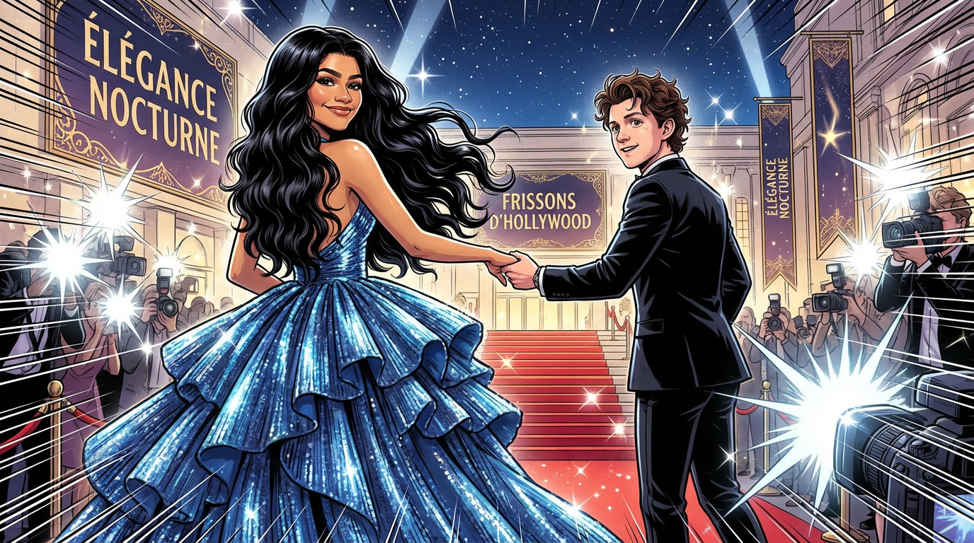 Zendaya brille sur le tapis rouge des Oscars avec une robe spectaculaire