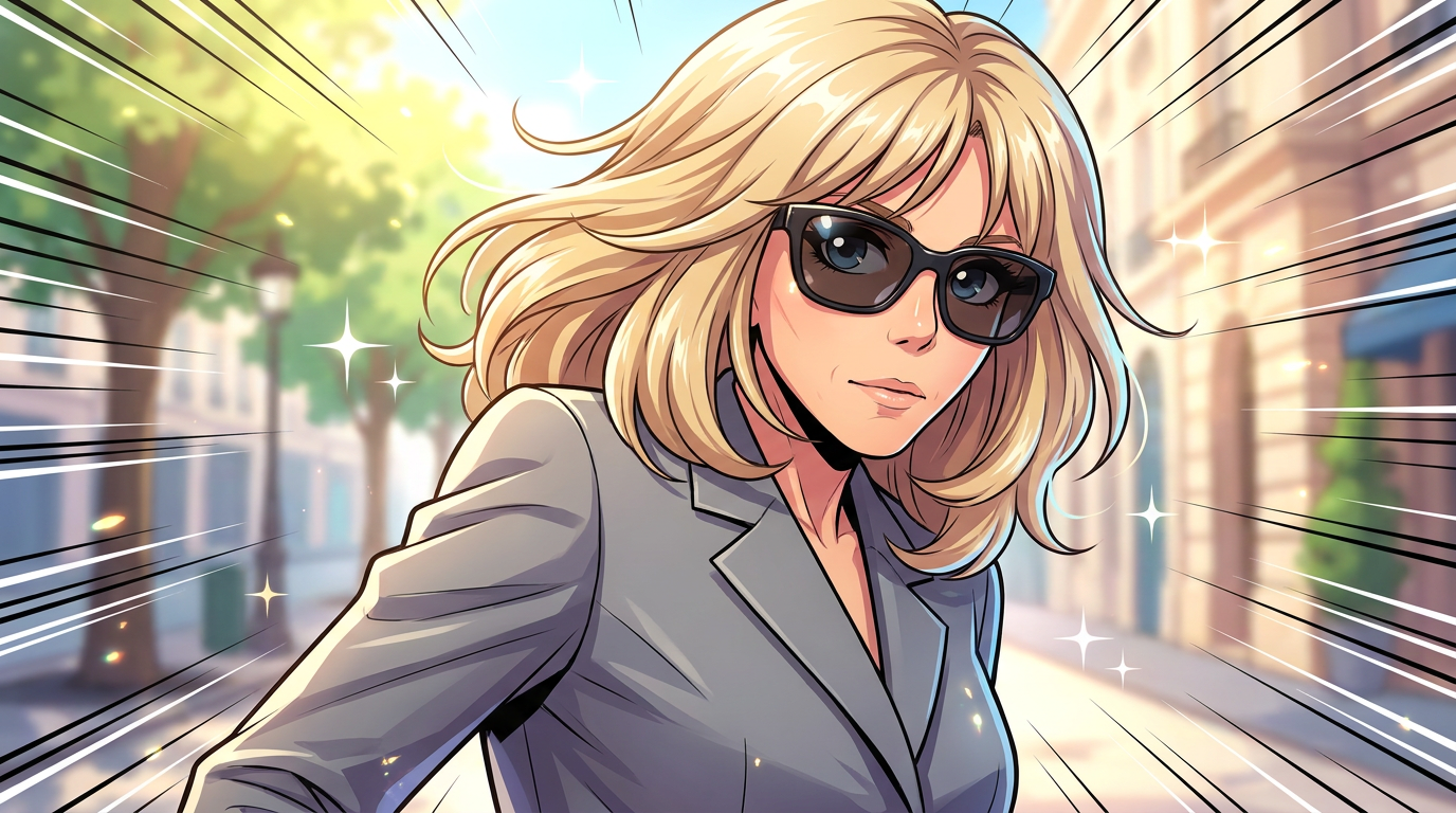 Brigitte Macron fait sensation auprès des Premières dames du G7 avec ses lunettes de soleil tendance