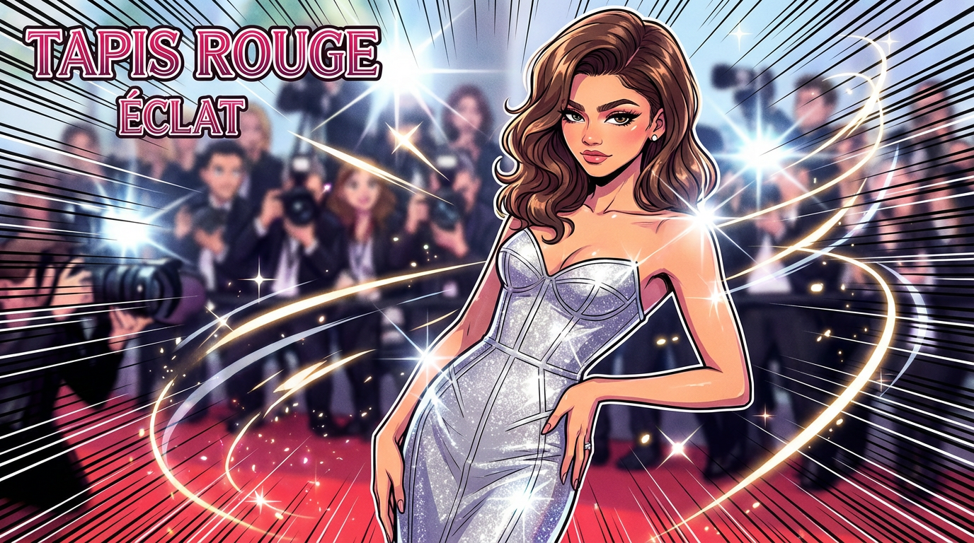 Zendaya brille sur le tapis rouge des BAFTA avec une robe spectaculaire