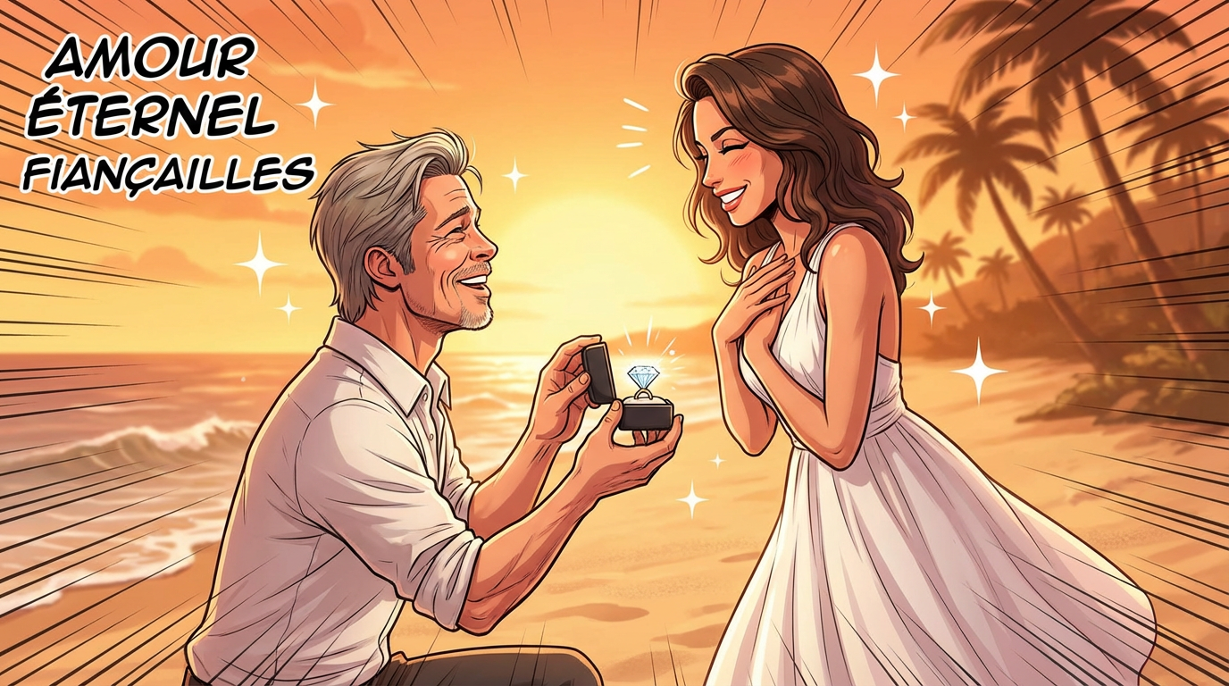 Brad Pitt et Ines de Ramon : fiançailles imminentes après deux ans d'amour