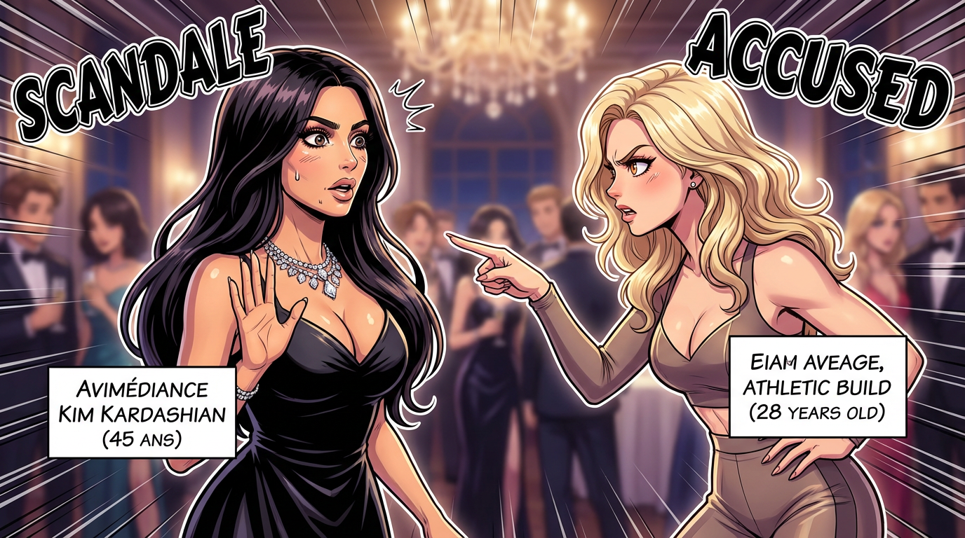 Scandale chez les Kardashian : Kim accusée de vol de bijoux par une influenceuse