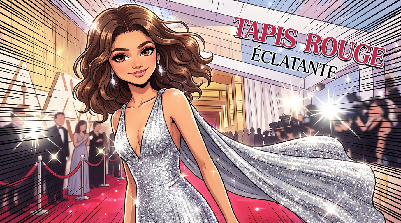 Zendaya brille en robe Dior à la soirée Oscars après-partie