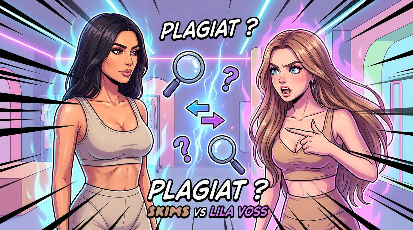 Scandale chez les Kardashian : Kim accusée de plagiat par une influenceuse montante