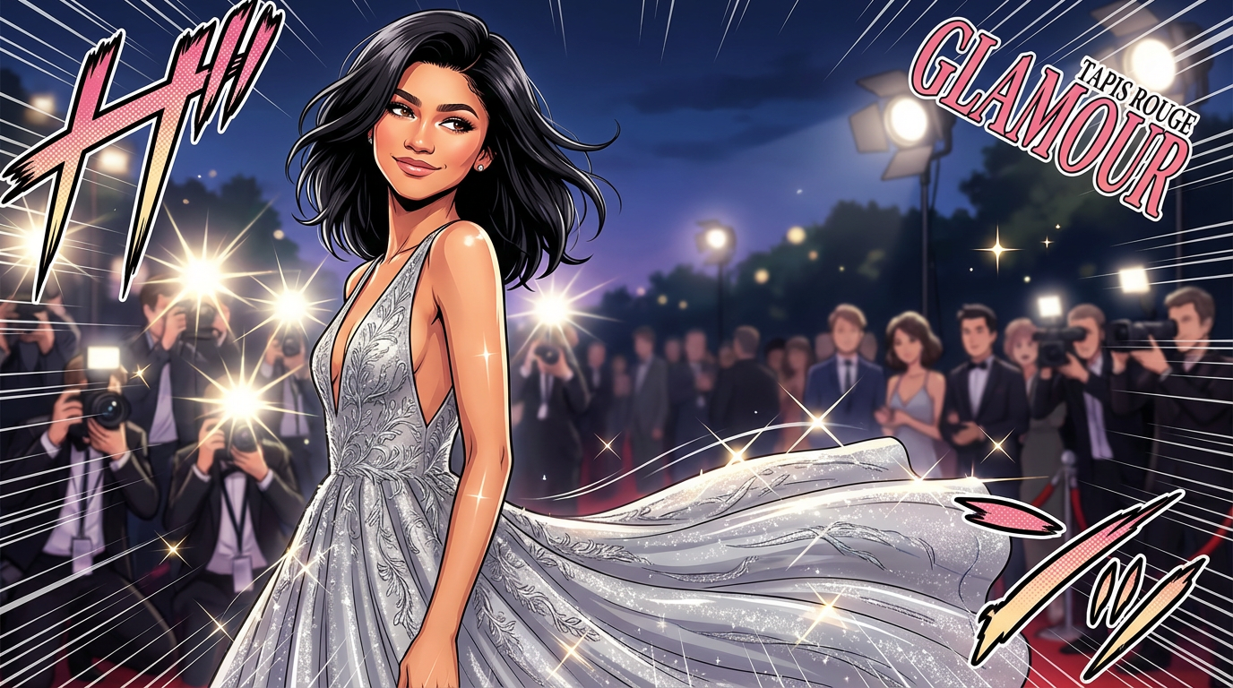 Zendaya brille en robe Dior sur le red carpet des BAFTA