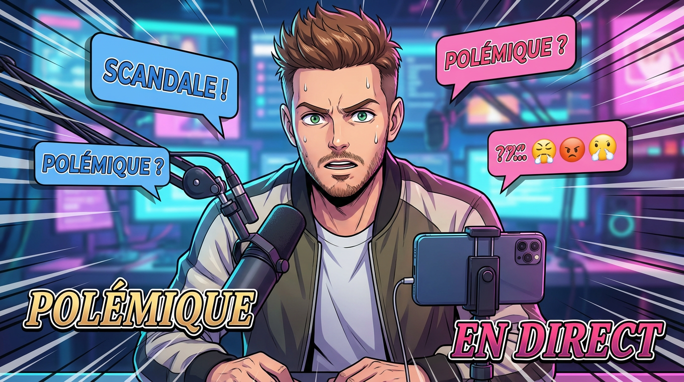 M. Pokora impliqué dans une polémique sur les réseaux sociaux