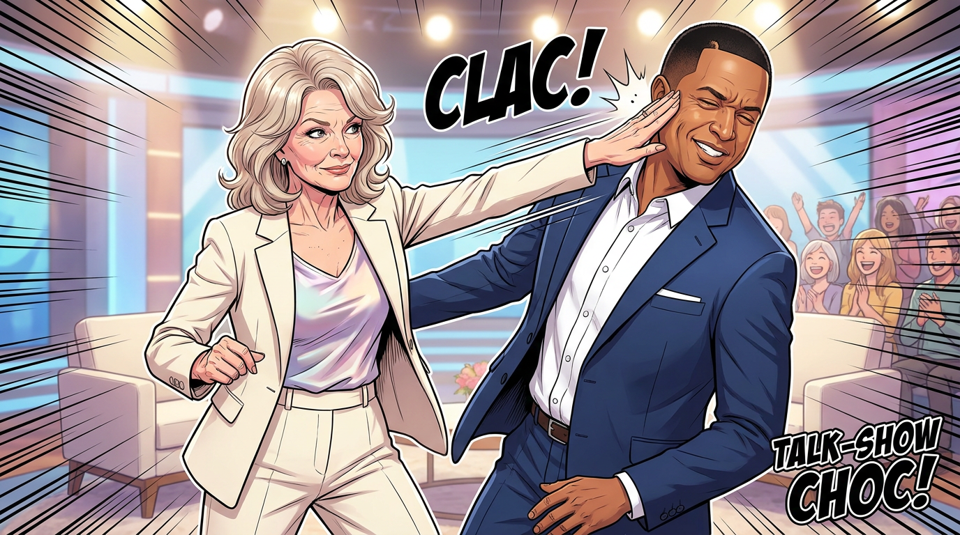 Deidre Hall de Days of Our Lives gifle Craig Melvin en direct dans Today