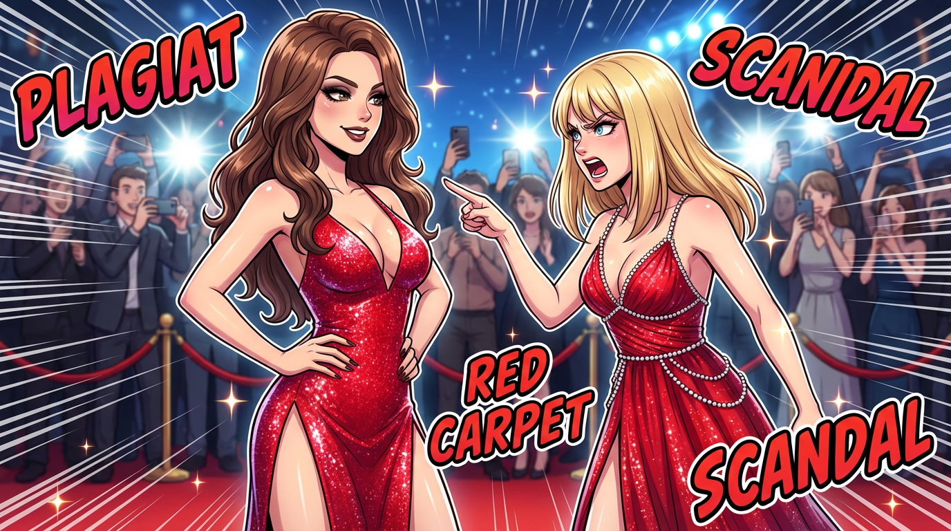 Scandale sur le red carpet : une star de télé-réalité accusée de plagiat vestimentaire