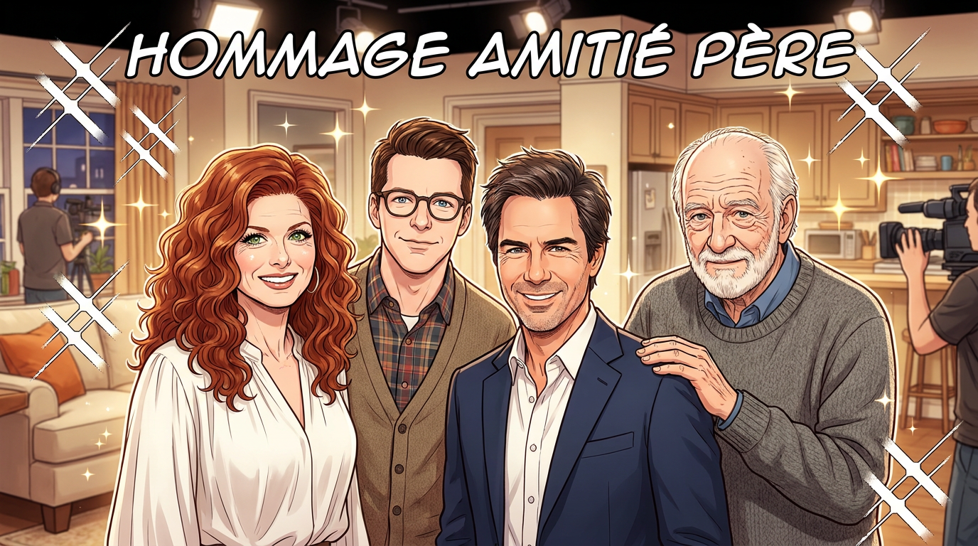 Les stars de « Will & Grace » rendent hommage au réalisateur James Burrows : « Nous avons perdu notre père de la télévision »